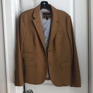 Jcrew schoolboy petite tan blazer